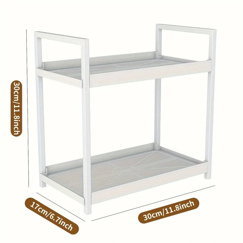 Organisateur de Plan de Toilette 2 Niveaux