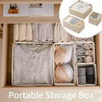 Organisateur de tiroir pliable pour sous-vêtements et chaussettes