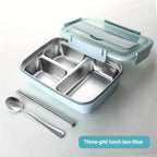 Lunch box en inox avec plusieurs compartiments