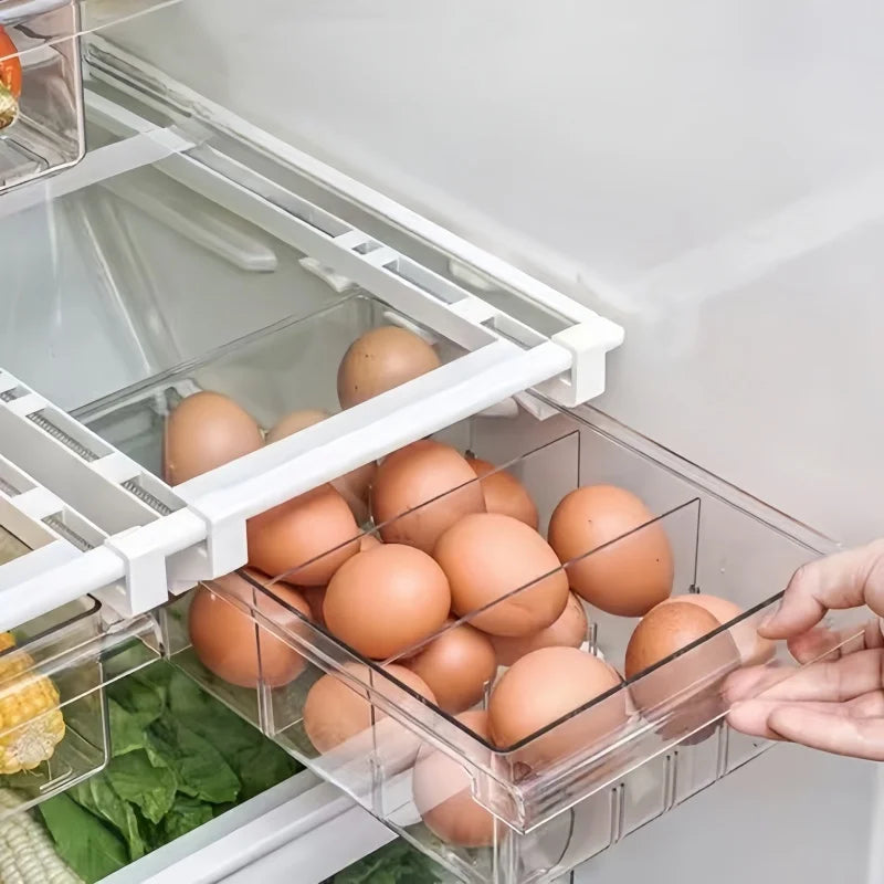 Boîte de Rangement Frigo Fruits et Œufs