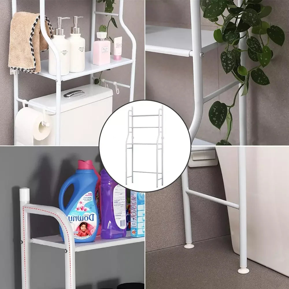 Étagère Multi-Niveaux pour Machine à Laver