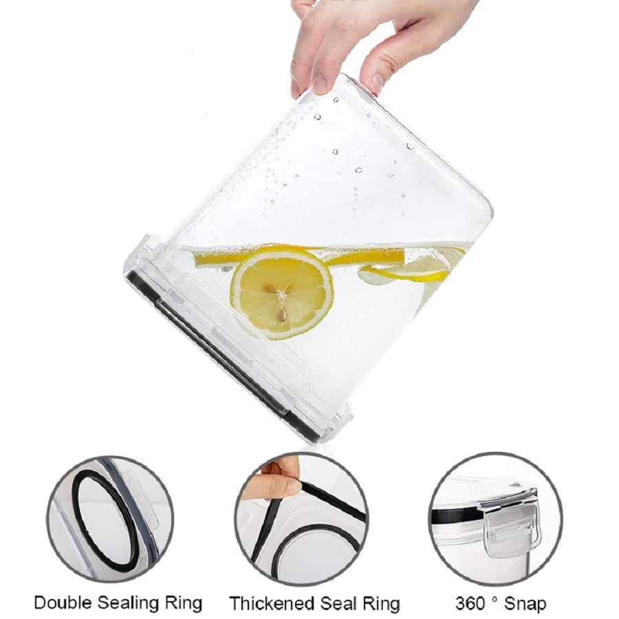Set de Boîtes de Conservation Hermétiques 2,5L