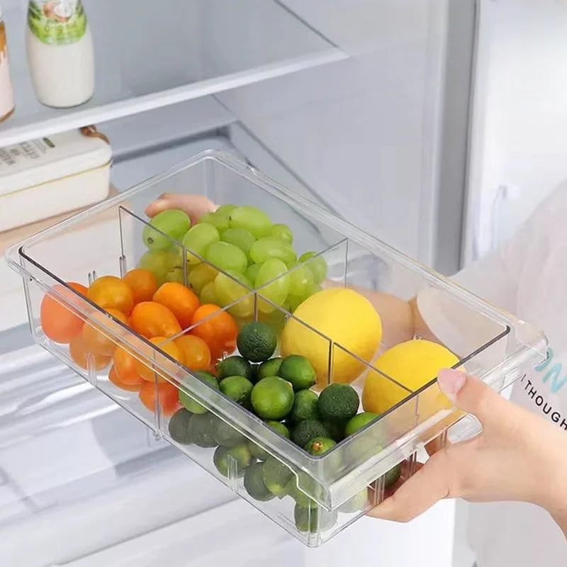 Boîte de Rangement Frigo Fruits et Œufs