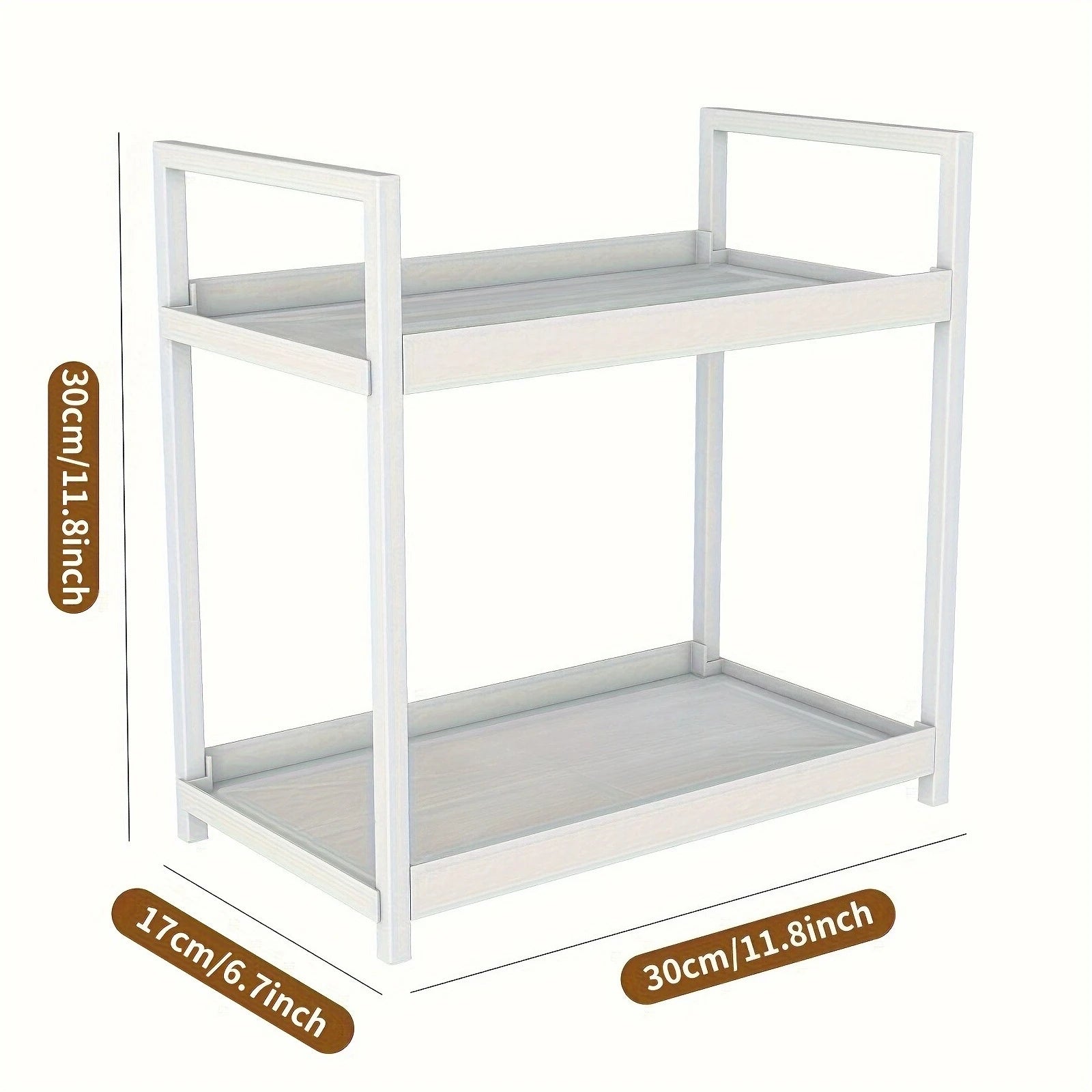 Organisateur de Plan de Toilette 2 Niveaux