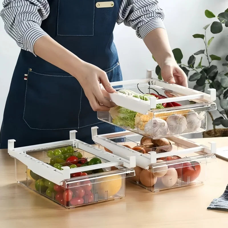 Boîte de Rangement Frigo Fruits et Œufs