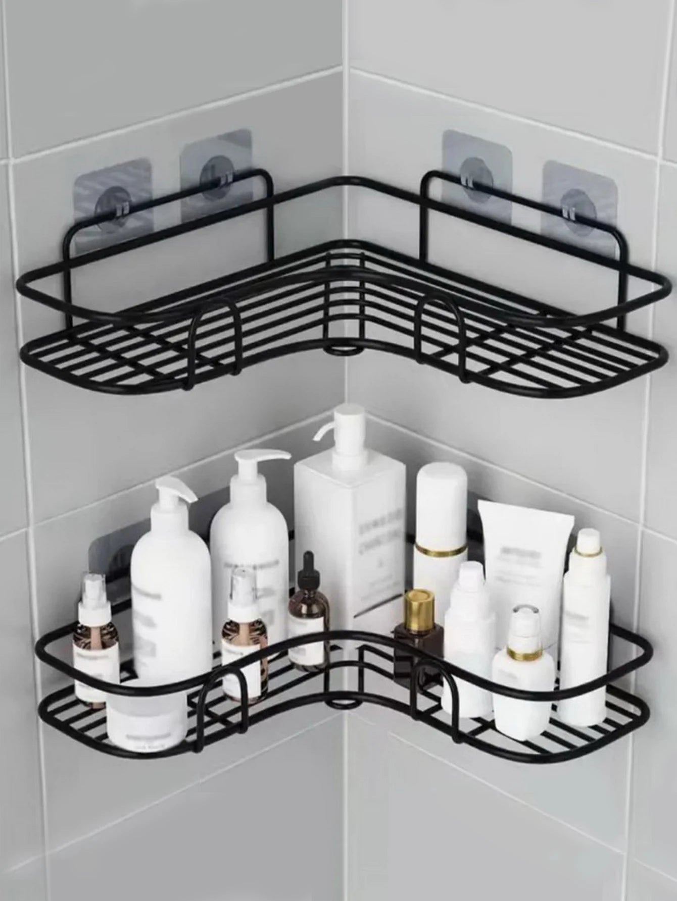 Étagère de Douche Triangulaire sans Perçage