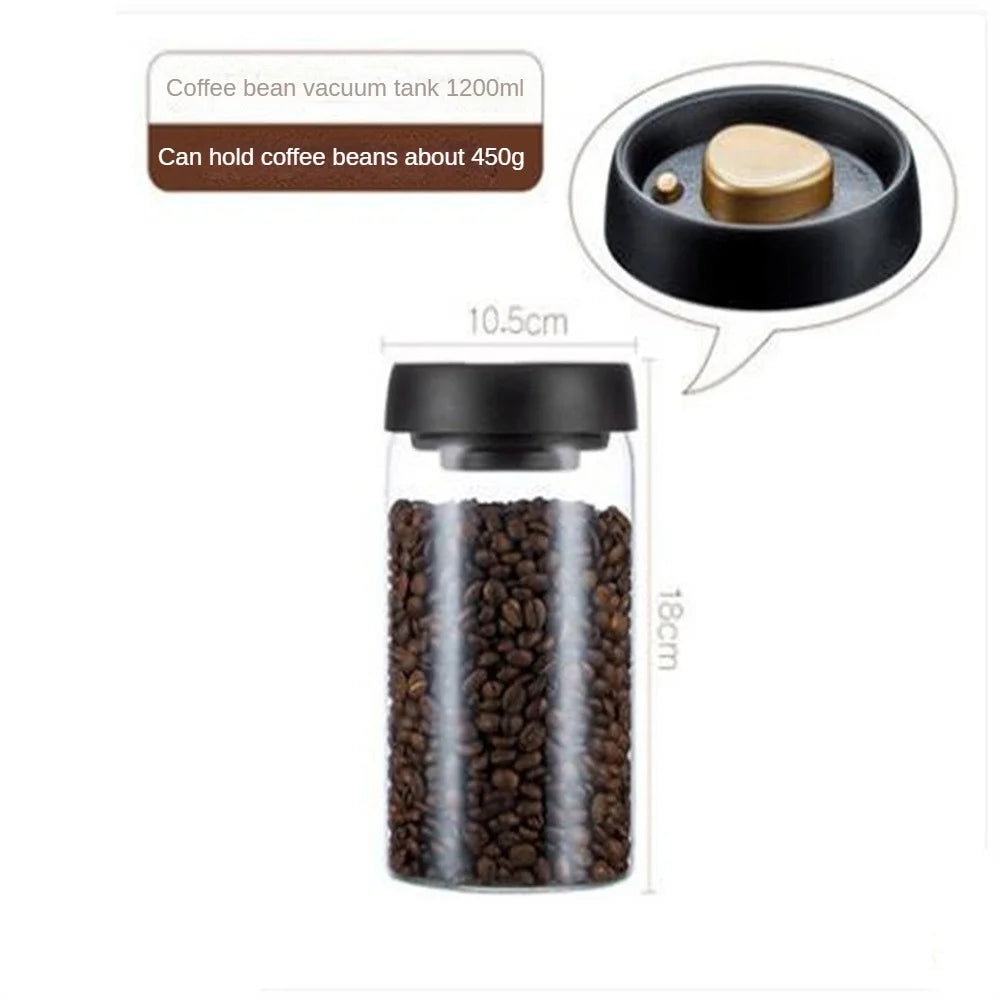 Bocal Sous Vide pour Café en Grains
