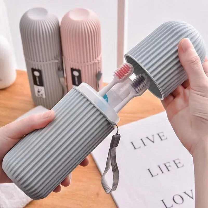 Étui de Voyage Brosse à Dents et Dentifrice