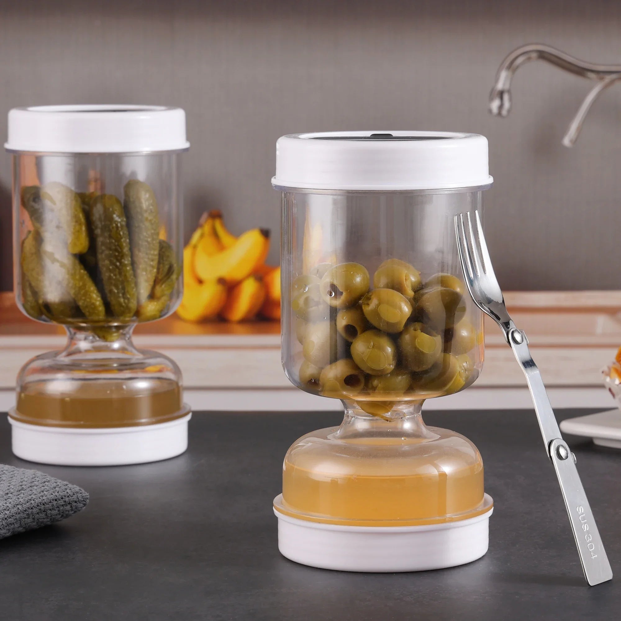 Panier Égouttoir pour Olives et Cornichons
