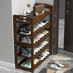 Meuble à Chaussures en Bambou avec Tiroirs