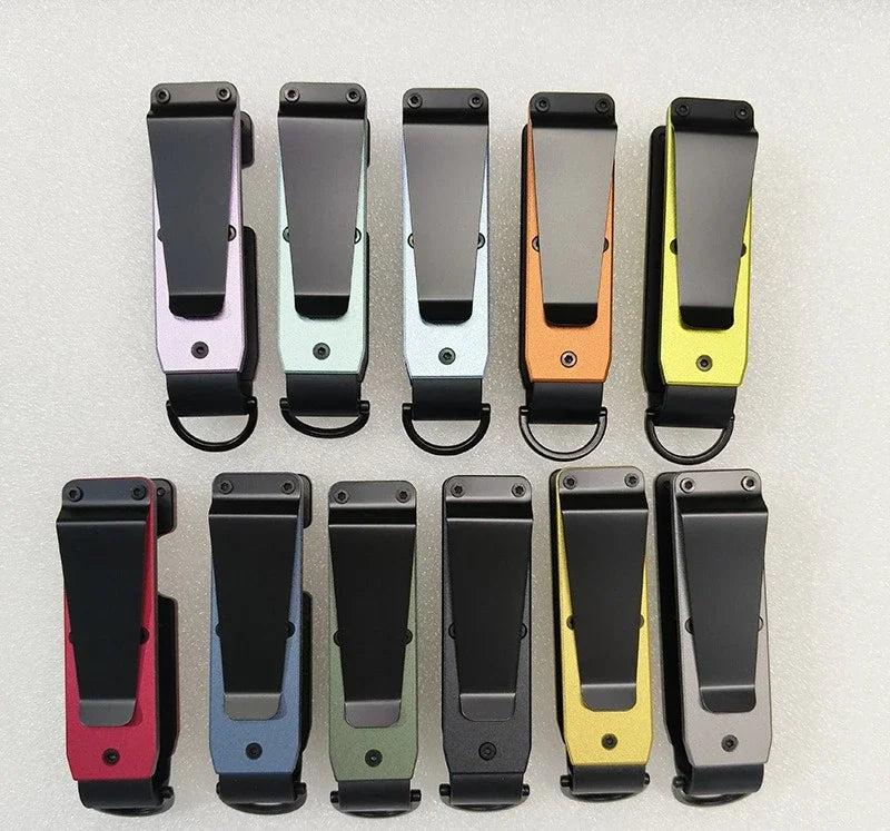 Smart Metal Key Organizer Minimalist Key Case Holder with Screwdriver Holds 2-6 Keys Fob for Keys Less than 6.2cm Outdoor Tools