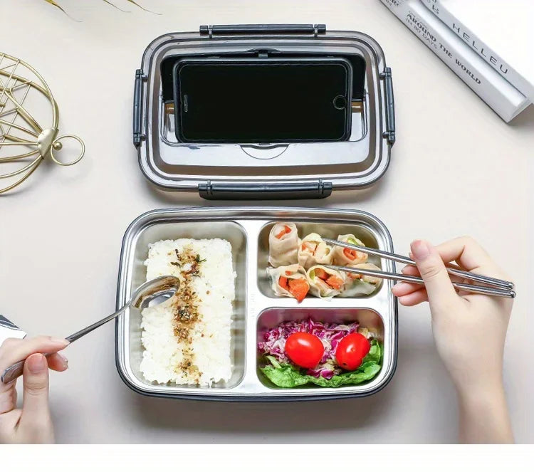 Lunch Box Inox Compartimentée
